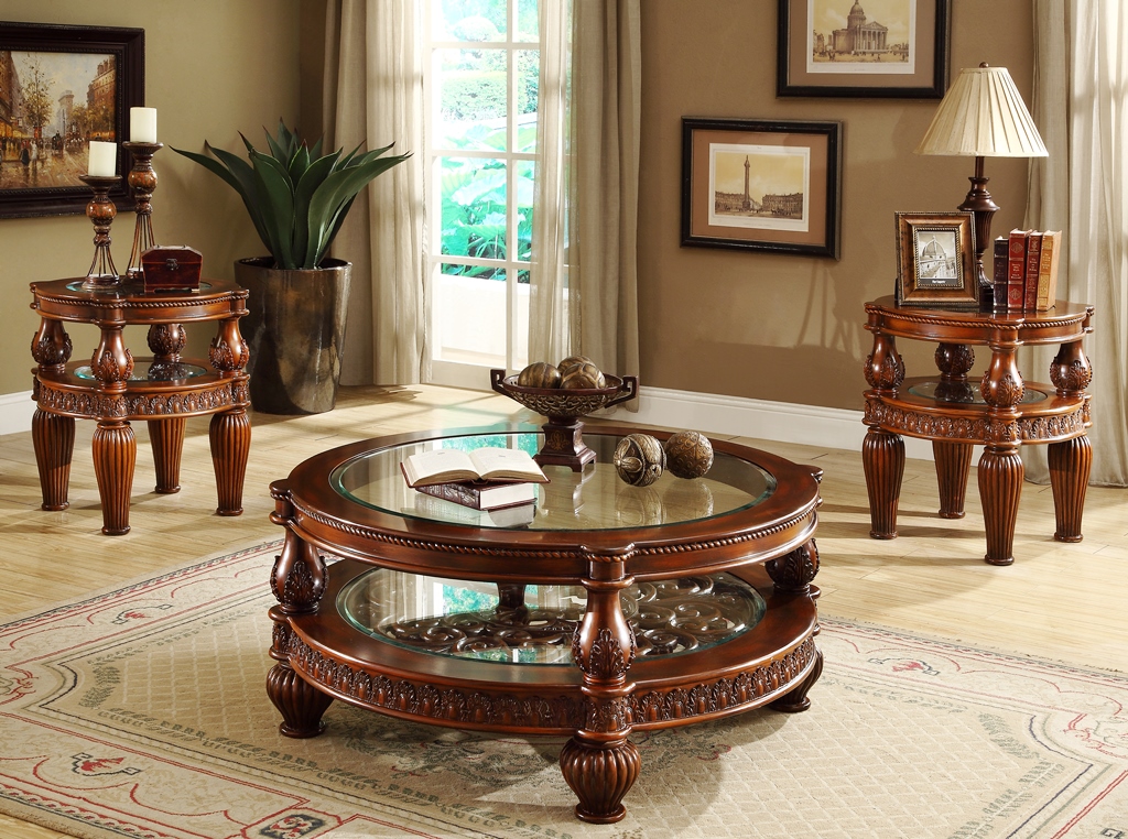 classic living room end tables