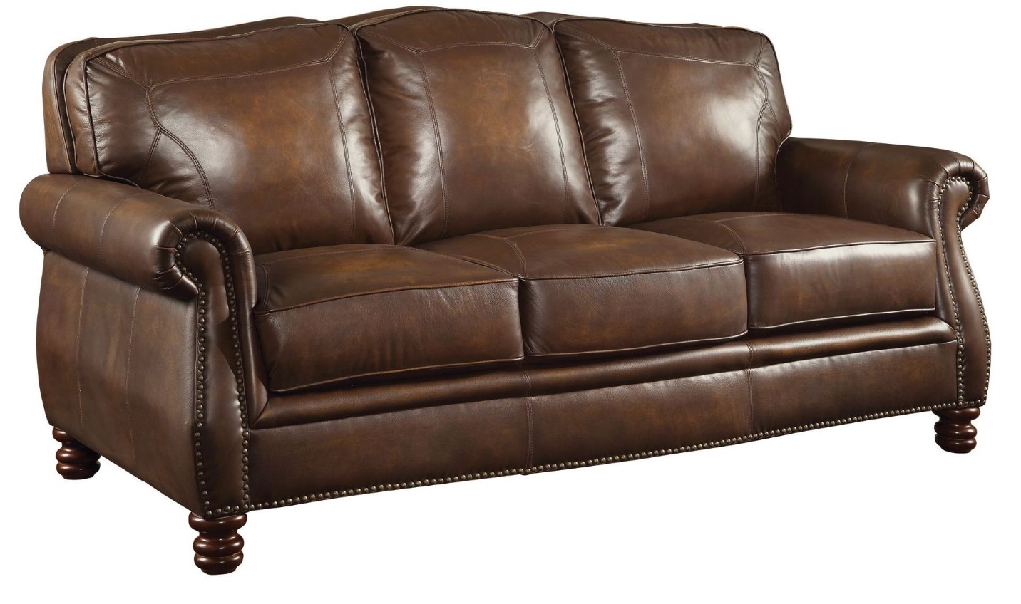 coaster leather reclining sofa
