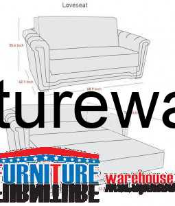 Victoria Loveseat Bed demension