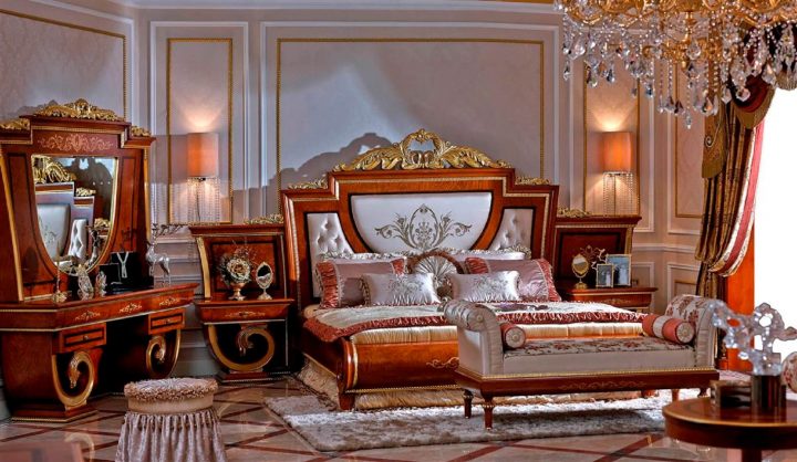 European Luxury Night Table - USA Furniture Warehouse