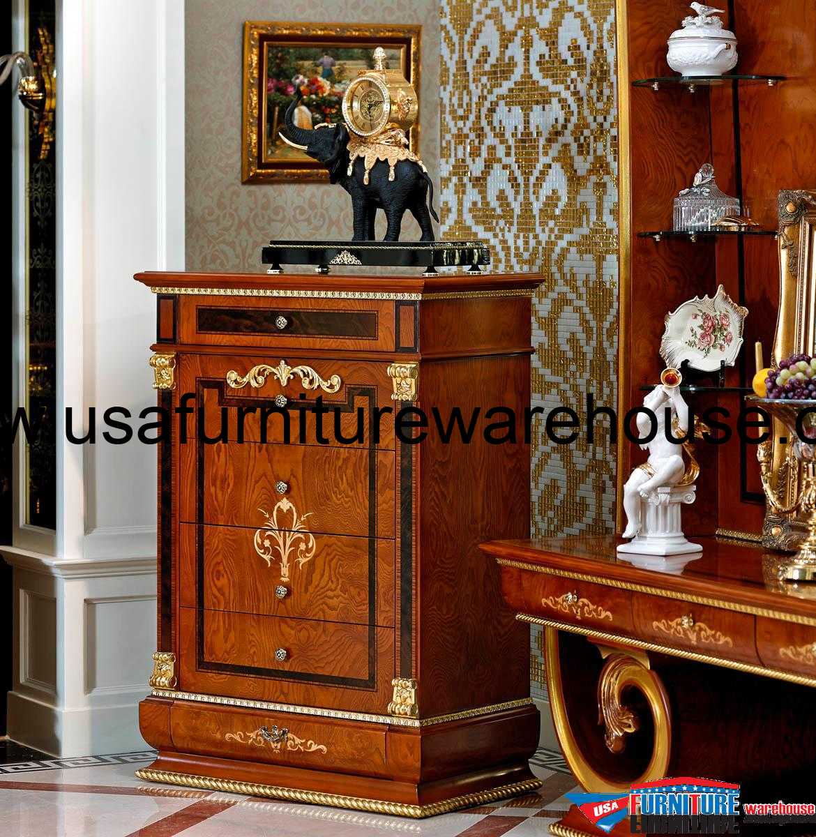 European Luxury Six Drawer Chest