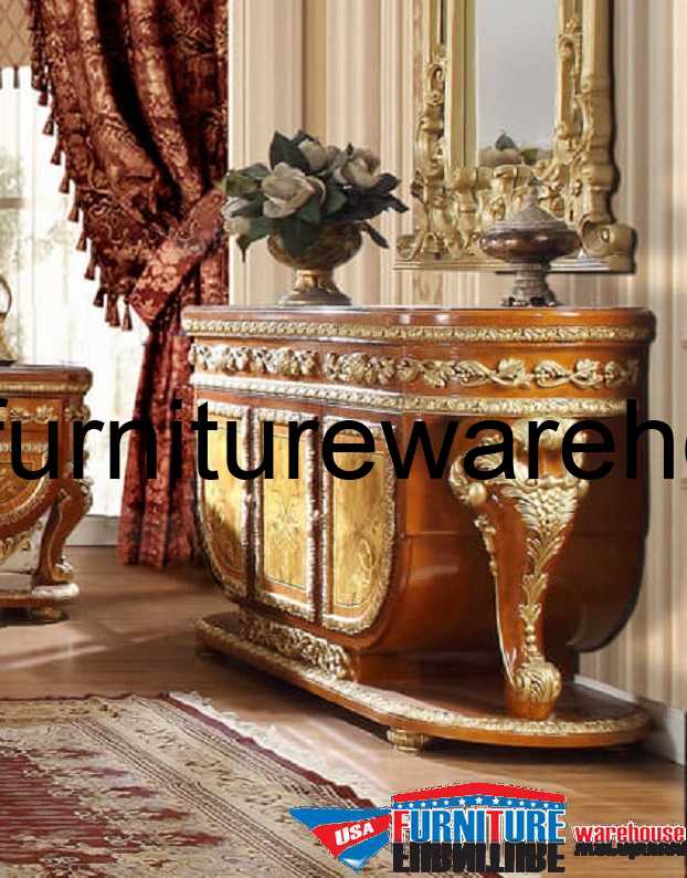Homey Design HD-8024 Victorian Dresser - USA Furniture Warehouse